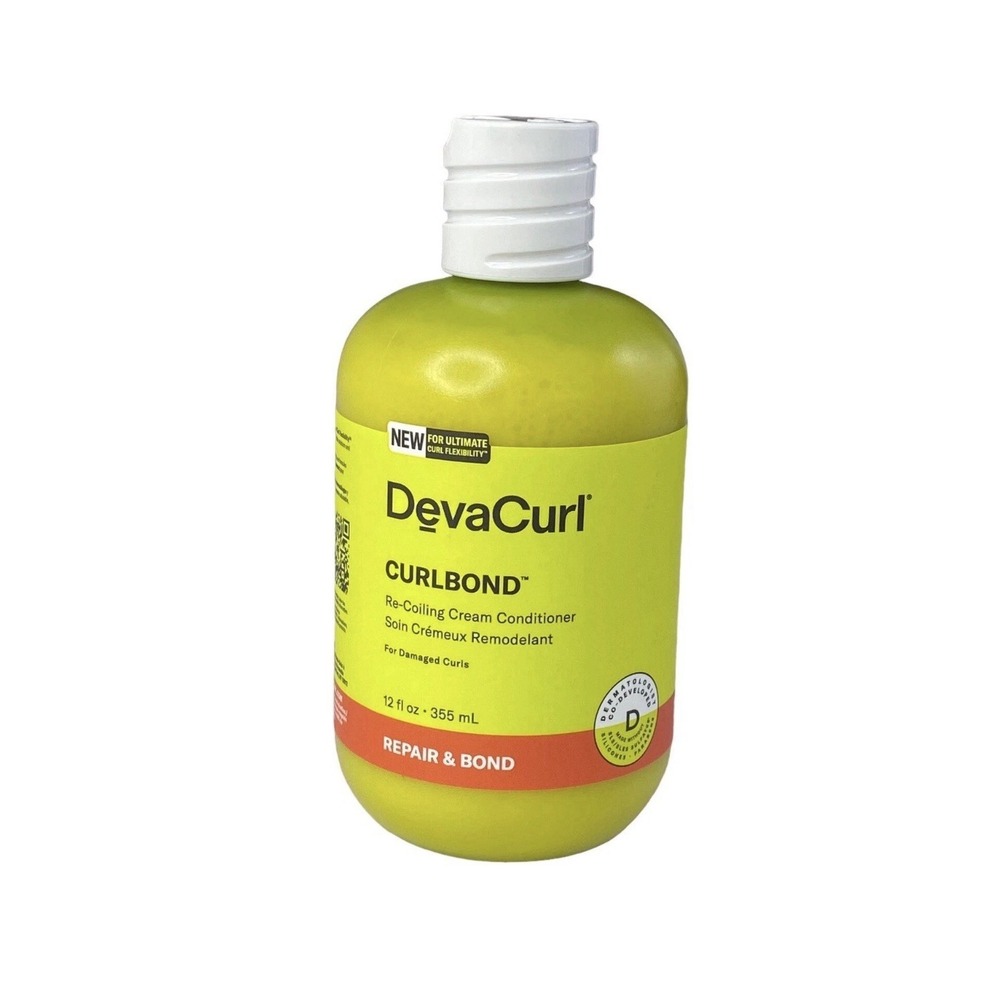 DevaCurl Curlbond‎ Repair & Bond Re-Coiling Mild Low Lathering Cleanser 12 oz